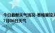 今日最新天气情况-香格里拉天气预报迪庆香格里拉2024年07月06日天气