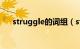 struggle的词组（struggle的形容词）