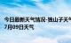 今日最新天气情况-独山子天气预报克拉玛依独山子2024年07月09日天气