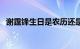 谢霆锋生日是农历还是阳历（谢霆锋生日）