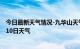 今日最新天气情况-九华山天气预报池州九华山2024年07月10日天气