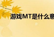 游戏MT是什么意思（mt是什么意思）