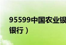 95599中国农业银行支行（95599中国农业银行）