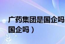 广药集团是国企吗 需要交税吗（广药集团是国企吗）