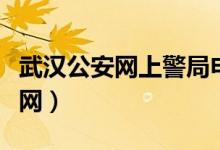 武汉公安网上警局申报户口登记表（武汉公安网）