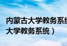 内蒙古大学教务系统学生端登录入口（内蒙古大学教务系统）