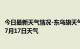 今日最新天气情况-东乌旗天气预报锡林郭勒东乌旗2024年07月17日天气