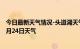 今日最新天气情况-头道湖天气预报阿拉善头道湖2024年07月24日天气