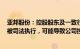 亚邦股份：控股股东及一致行动人所持32.62%公司股份将被司法执行，可能导致公司控制权变更