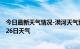 今日最新天气情况-漠河天气预报大兴安岭漠河2024年07月26日天气