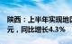 陕西：上半年实现地区生产总值16257.47亿元，同比增长4.3%