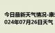 今日最新天气情况-康乐天气预报临夏州康乐2024年07月26日天气