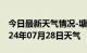 今日最新天气情况-塘沽天气预报天津塘沽2024年07月28日天气