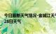 今日最新天气情况-金城江天气预报河池金城江2024年07月28日天气