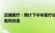 迈瑞医疗：预计下半年医疗设备采购招标情况环比上半年将有所改善