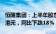 恒隆集团：上半年股东应占基本纯利12.81亿港元，同比下跌18%