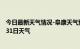 今日最新天气情况-阜康天气预报昌吉回族阜康2024年07月31日天气