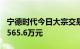 宁德时代今日大宗交易成交26万股，成交额4565.6万元