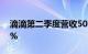 滴滴第二季度营收508.6亿元，同比增长4.1%