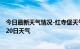 今日最新天气情况-红寺堡天气预报吴忠红寺堡2024年08月20日天气