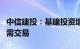 中信建投：基建投资增速提升，建议关注扩内需交易