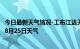 今日最新天气情况-工布江达天气预报林芝工布江达2024年08月25日天气