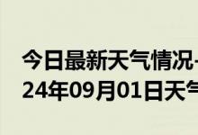 今日最新天气情况-垫江天气预报重庆垫江2024年09月01日天气