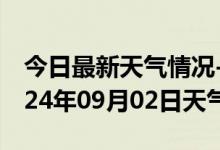 今日最新天气情况-酉阳天气预报重庆酉阳2024年09月02日天气