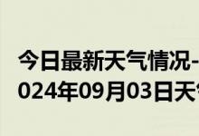 今日最新天气情况-红原天气预报阿坝州红原2024年09月03日天气