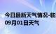 今日最新天气情况-临汾天气预报临汾2024年09月01日天气