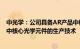 中光学：公司具备AR产品中核心部件光波导器件和VR产品中核心光学元件的生产技术