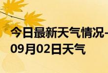 今日最新天气情况-海口天气预报海口2024年09月02日天气