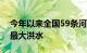 今年以来全国59条河流发生有实测资料以来最大洪水