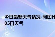 今日最新天气情况-阿图什天气预报克州阿图什2024年09月05日天气