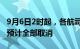 9月6日2时起，各航司在三亚机场执飞的航班预计全部取消