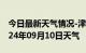 今日最新天气情况-津南天气预报天津津南2024年09月10日天气