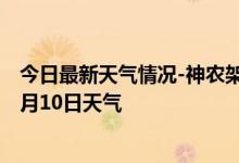 今日最新天气情况-神农架天气预报神农架神农架2024年09月10日天气