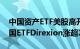 中国资产ETF美股高开高走，3倍做多富时中国ETFDirexion涨超20%