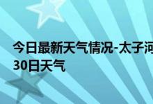 今日最新天气情况-太子河天气预报辽阳太子河2024年09月30日天气