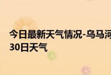 今日最新天气情况-乌马河天气预报伊春乌马河2024年09月30日天气