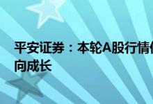 平安证券：本轮A股行情仍有向上空间，中期弹性风格更偏向成长