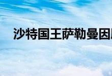 沙特国王萨勒曼因肺部炎症入院接受检查