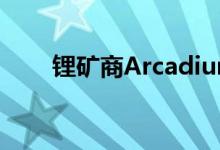 锂矿商Arcadium确认力拓收购计划