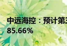 中远海控：预计第三季度净利润同比增长约285.66%