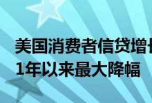 美国消费者信贷增长放缓，信用卡余额创2021年以来最大降幅