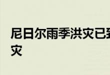 尼日尔雨季洪灾已致339人死亡，超百万人受灾