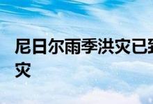 尼日尔雨季洪灾已致339人死亡，超百万人受灾