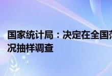 国家统计局：决定在全国范围内组织开展2024年人口变动情况抽样调查