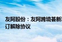 友阿股份：友阿跨境荟新项目运营未达预期，预计在年底签订解除协议