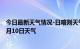 今日最新天气情况-日喀则天气预报日喀则日喀则2024年10月10日天气